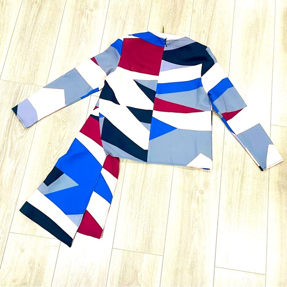 Zaika Moya long sleeve top with side tail size L NWT. Fits US S/M - Picture 1 of 5